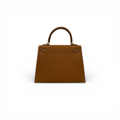 Hermes Kelly 25 Epsom Gold STAMP B