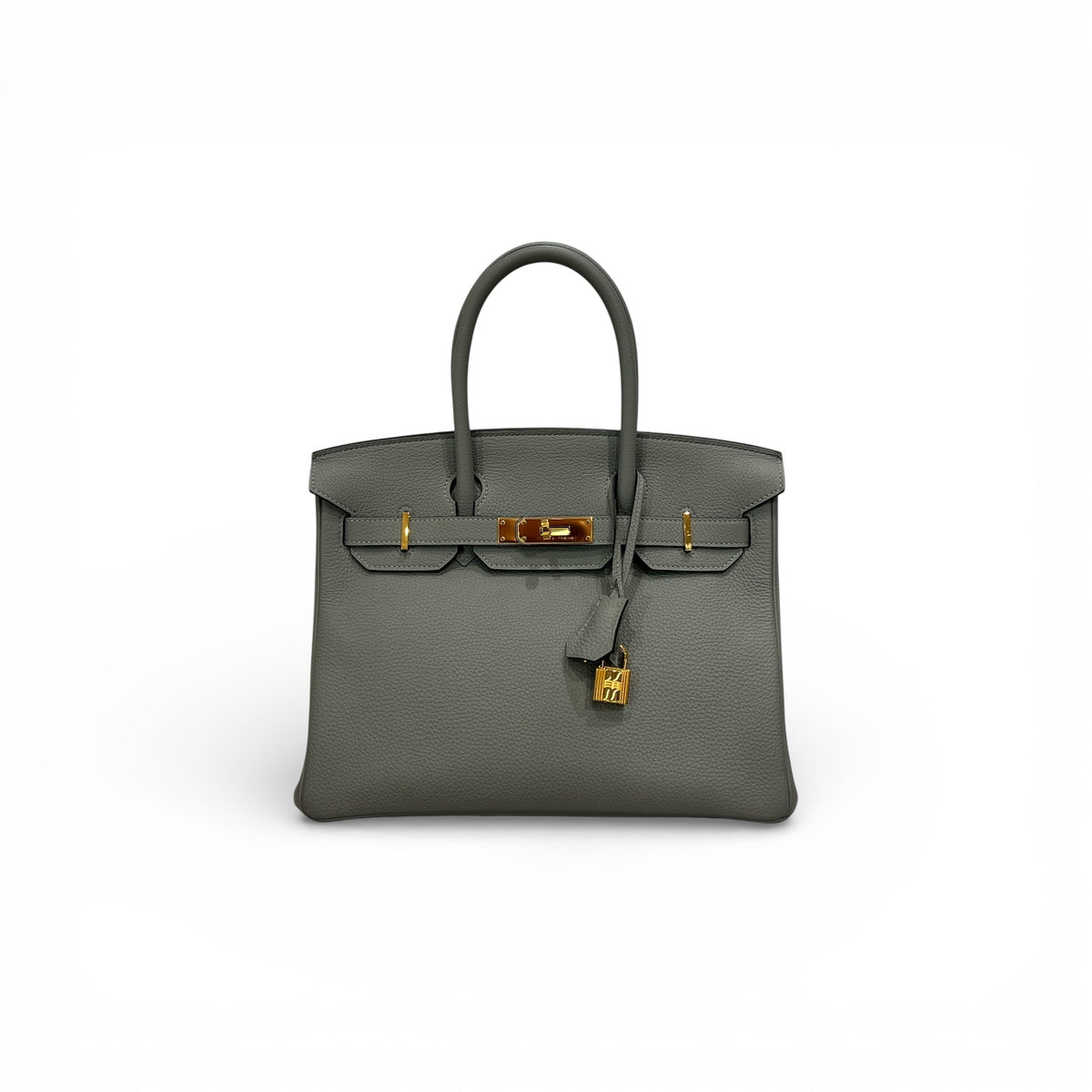 Hermes Birkin 30 Togo Grey STAMP X