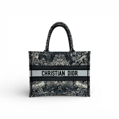 Dior Medium Dior Book Tote Around the World Blue