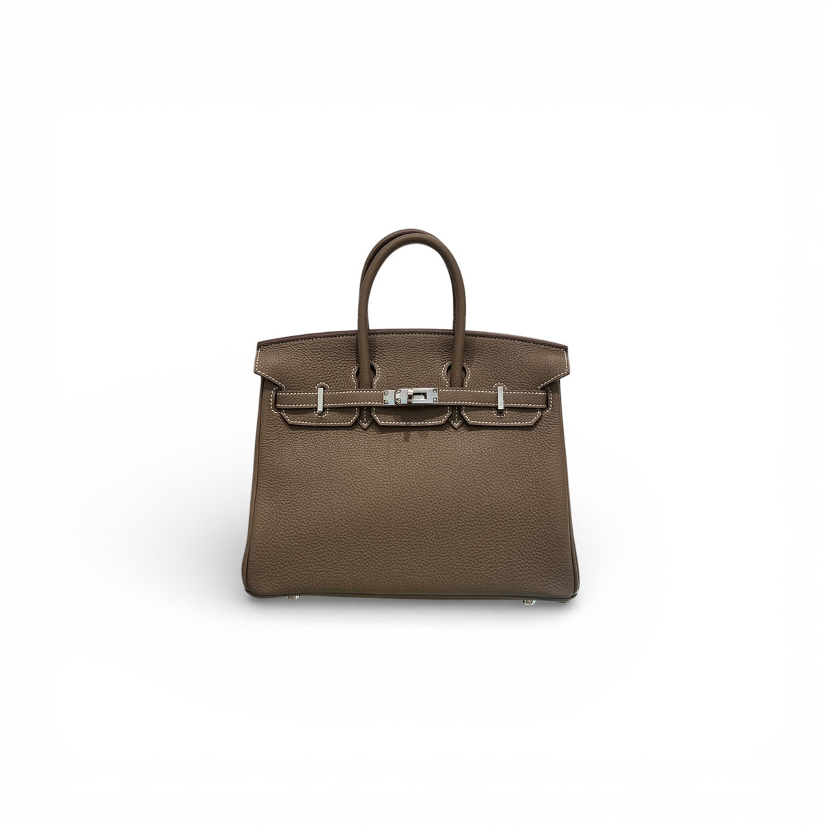 Hermes Birkin 25 Togo Etoupe STAMP W