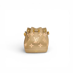 Louis Vuitton Nano Noé Bicolour Monogram Empreinte