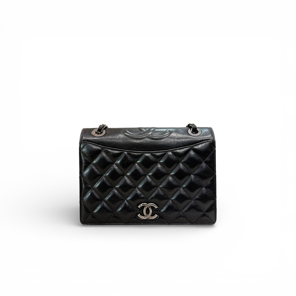 Chanel Ballerine Flap Bag Lambskin Black