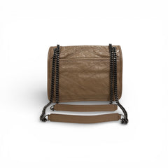 YSL Saint Laurent Baby Niki Bag Calfskin Beige
