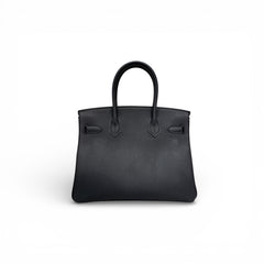 Hermes Birkin 30 Togo Black GHW STAMP U