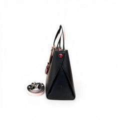 Dior Small Addict Shopper Tote Calfskin Black