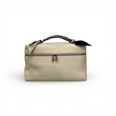 Loro Piana Extra Pocket L27 Bag Calfskin Off White