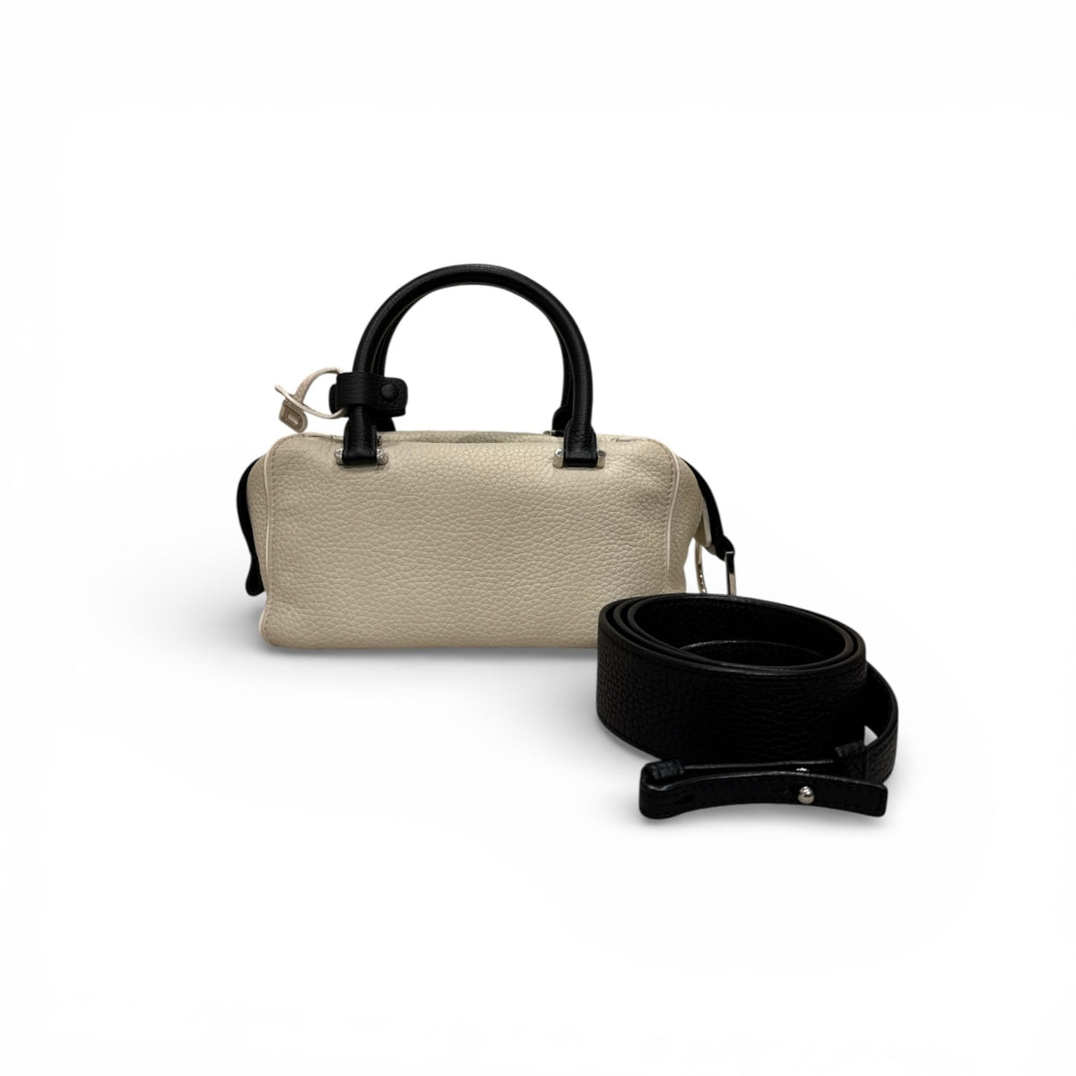 Delvaux Mini Cool Box Taurillon White