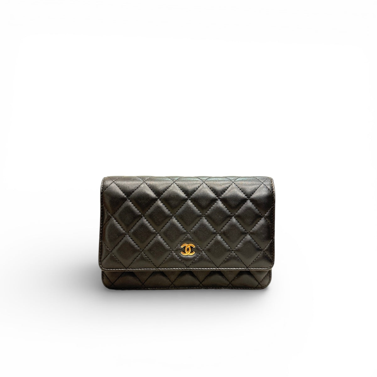 Chanel Classic Wallet On Chain Lambskin Black