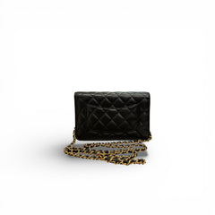 Chanel Classic Wallet On Chain Lambskin Black