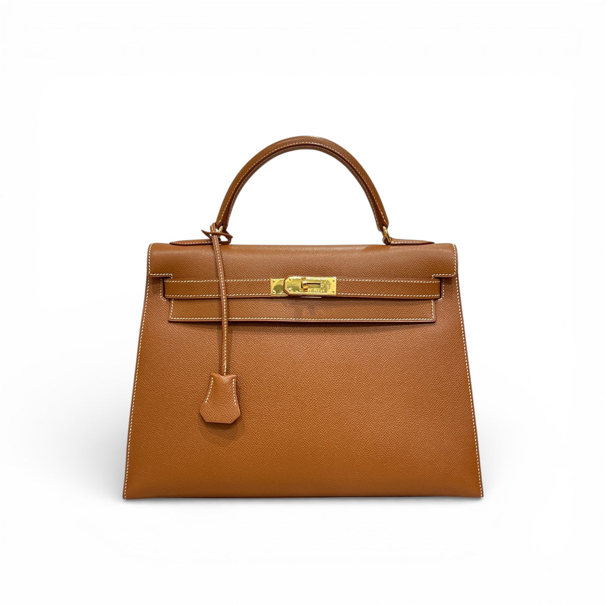 Hermes Kelly 32 Epsom Gold SQUARE B