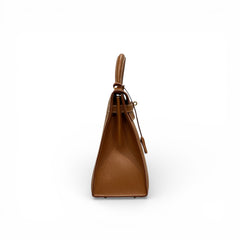 Hermes Kelly 32 Epsom Gold SQUARE B