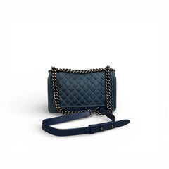 Chanel Small Boy Bag Denim