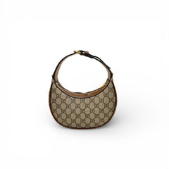 Gucci Mini Half-Moon Bag GG Monogram Beige