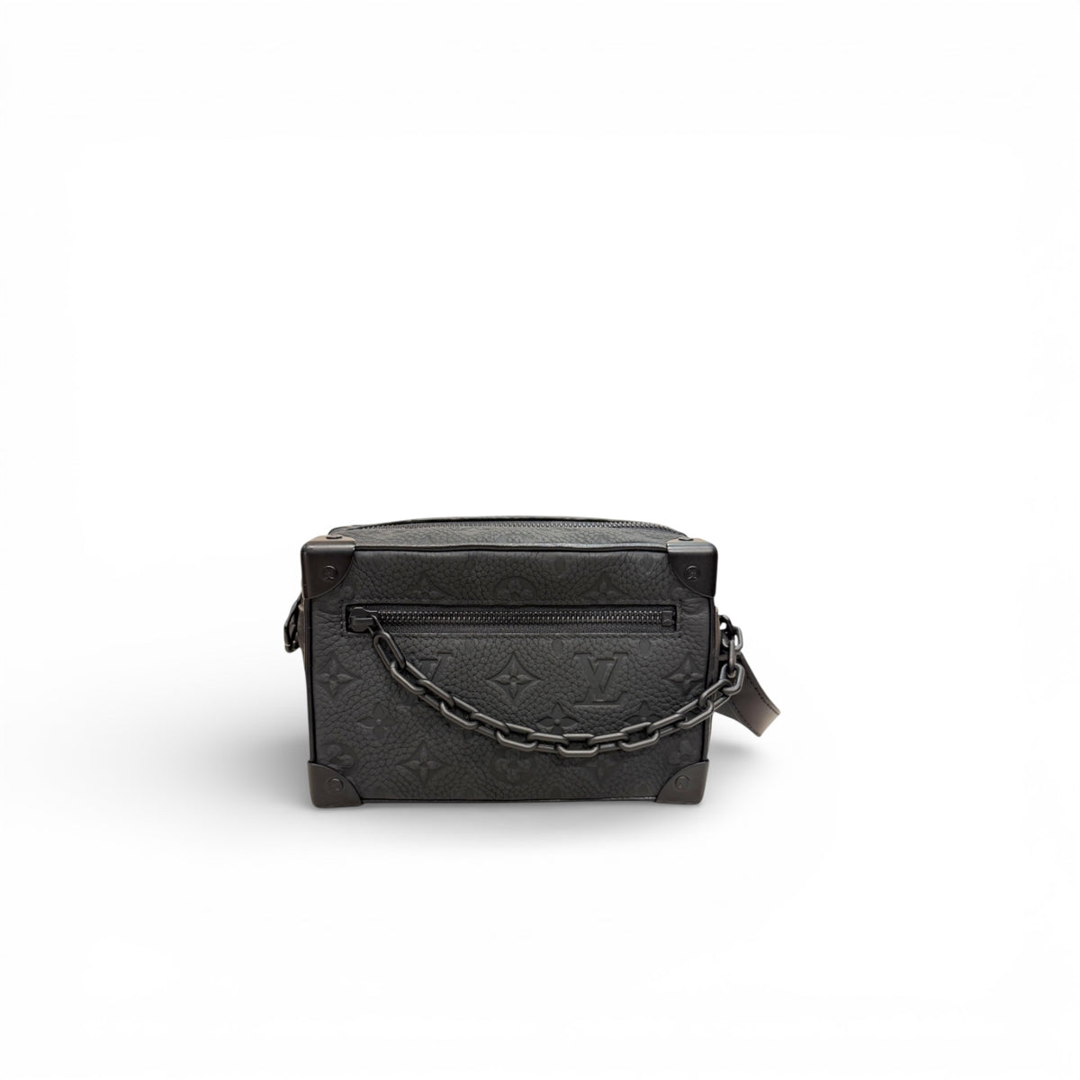 Louis Vuitton Mini Soft Trunk Monogram Taurillon Black