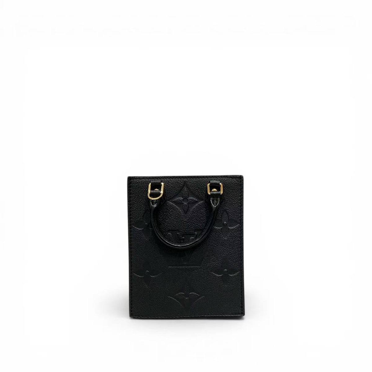 Louis Vuitton Petit Sac Plat Bag Empreinte Black