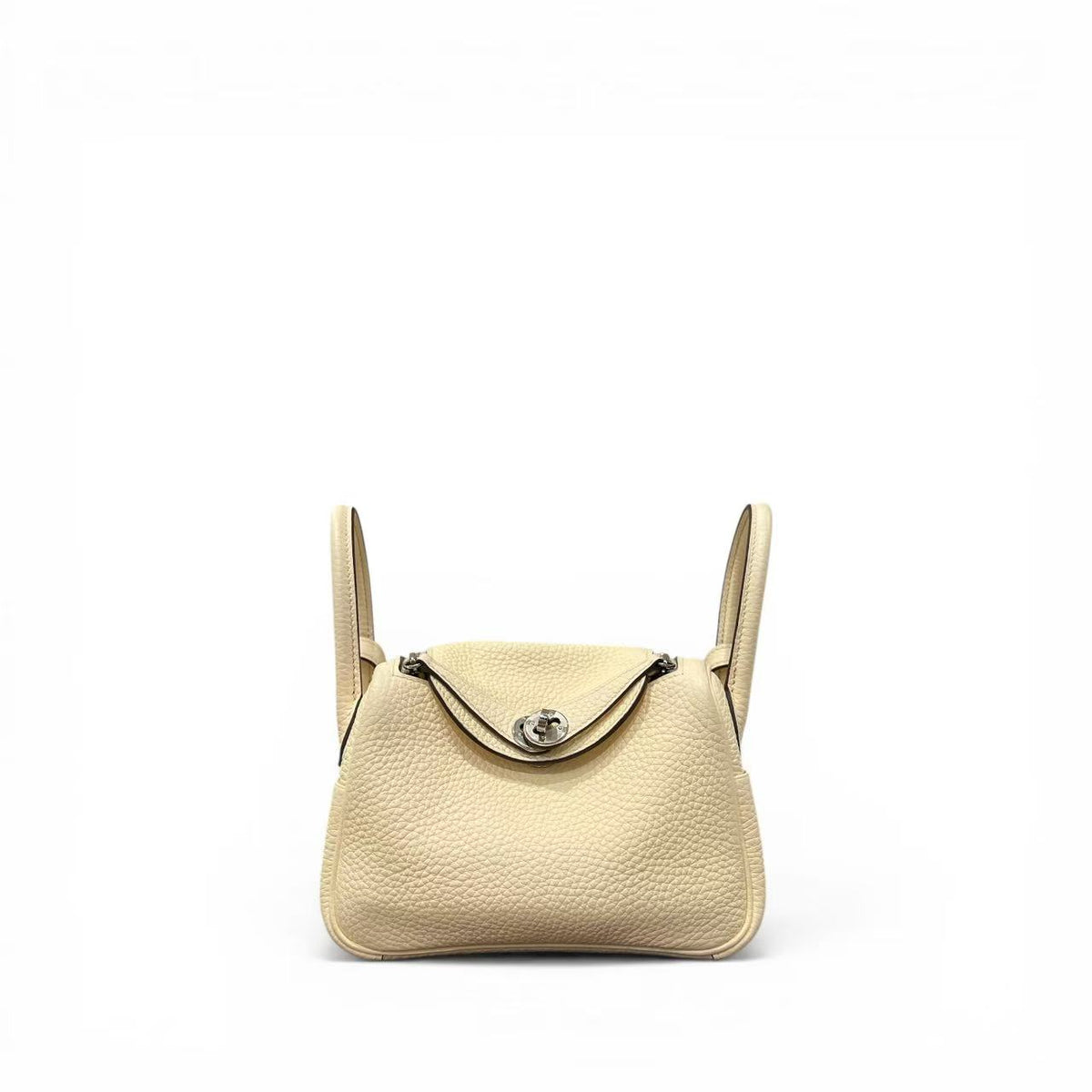 Hermes Mini Lindy Clemence Nata STAMP Z