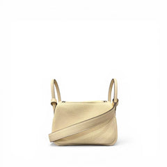 Hermes Mini Lindy Clemence Nata STAMP Z