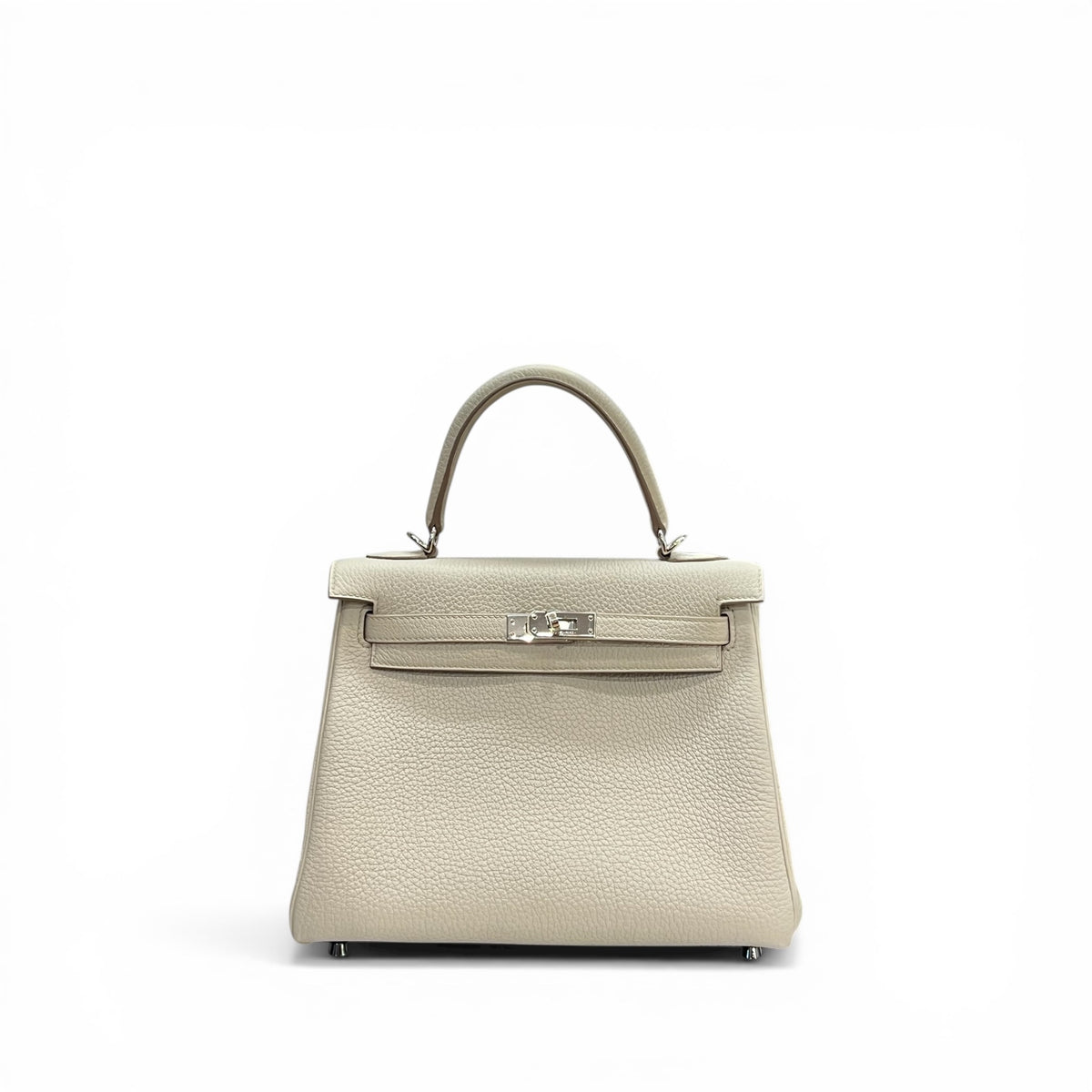 Hermes Kelly 25 Togo Beton STAMP U