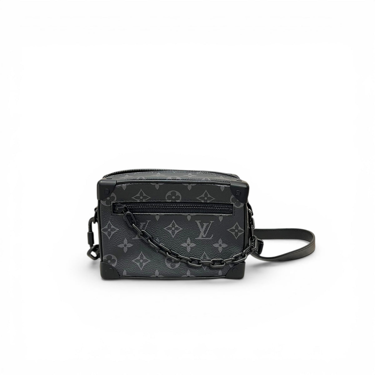 Louis Vuitton Mini Soft Trunk Monogram Eclipse Black