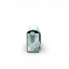 Louis Vuitton Steamer Wearable Wallet Monogram Aqua Garden Blue