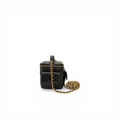 Chanel Polly Pocket Top Handle Lambskin Black
