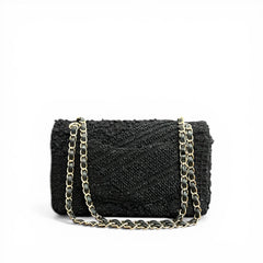Chanel Medium Classic Flap Bag Tweed with Sequins
