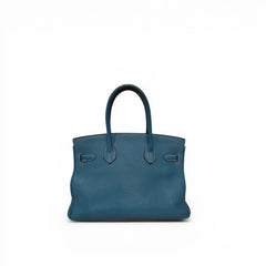 Hermes Birkin 30 Togo Blue Jean SQUARE P