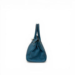 Hermes Birkin 30 Togo Blue Jean SQUARE P