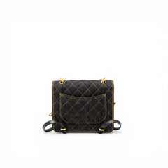 Chanel 23S Flap Backpack Denim Dark Blue (Microchip)