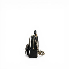 Chanel 25P Mini Backpack Lambskin Black
