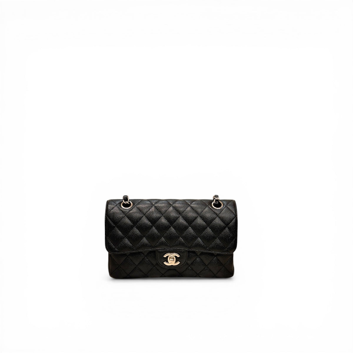 Chanel Small Classic Double Flap Bag Caviar Black