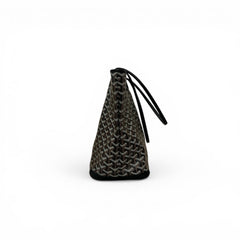 Goyard Artois MM Tote Bag Goyardine Canvas/Calfskin Black