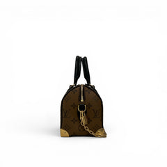 Louis Vuitton Speedy Trunk 20 Monogram Reverse Canvas