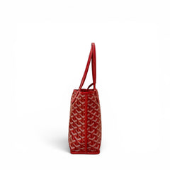 Goyard Mini Anjou Bag Canvas / Calfskin Red
