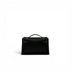 Hermes Kelly Pochette swift SHW stamp K