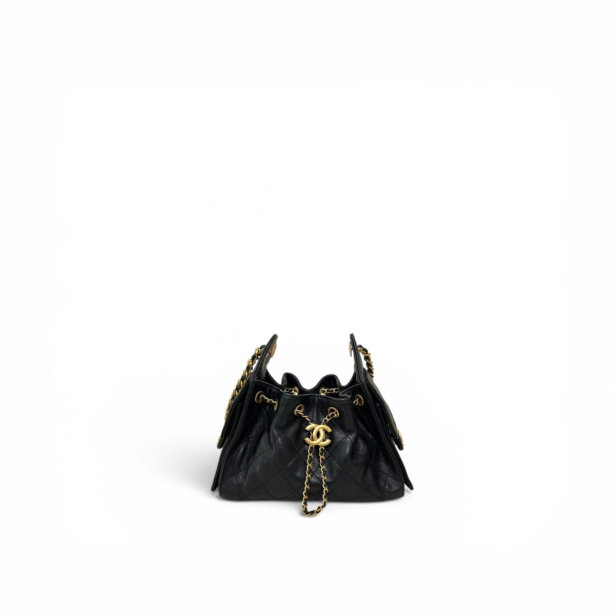 Chanel Mini 25 Bag Caviar black GHW