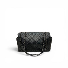 CHANEL Medium Classic Vintage Flap Bag Lambskin Black