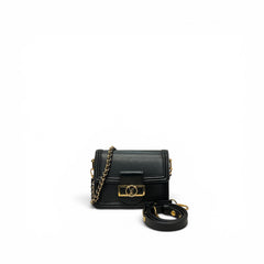 Louis Vuitton mini Dauphine monogram reverse Epi Black