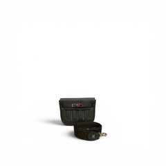 Hermes Berlin Mini Swift Graphite SHW Stamp Square R