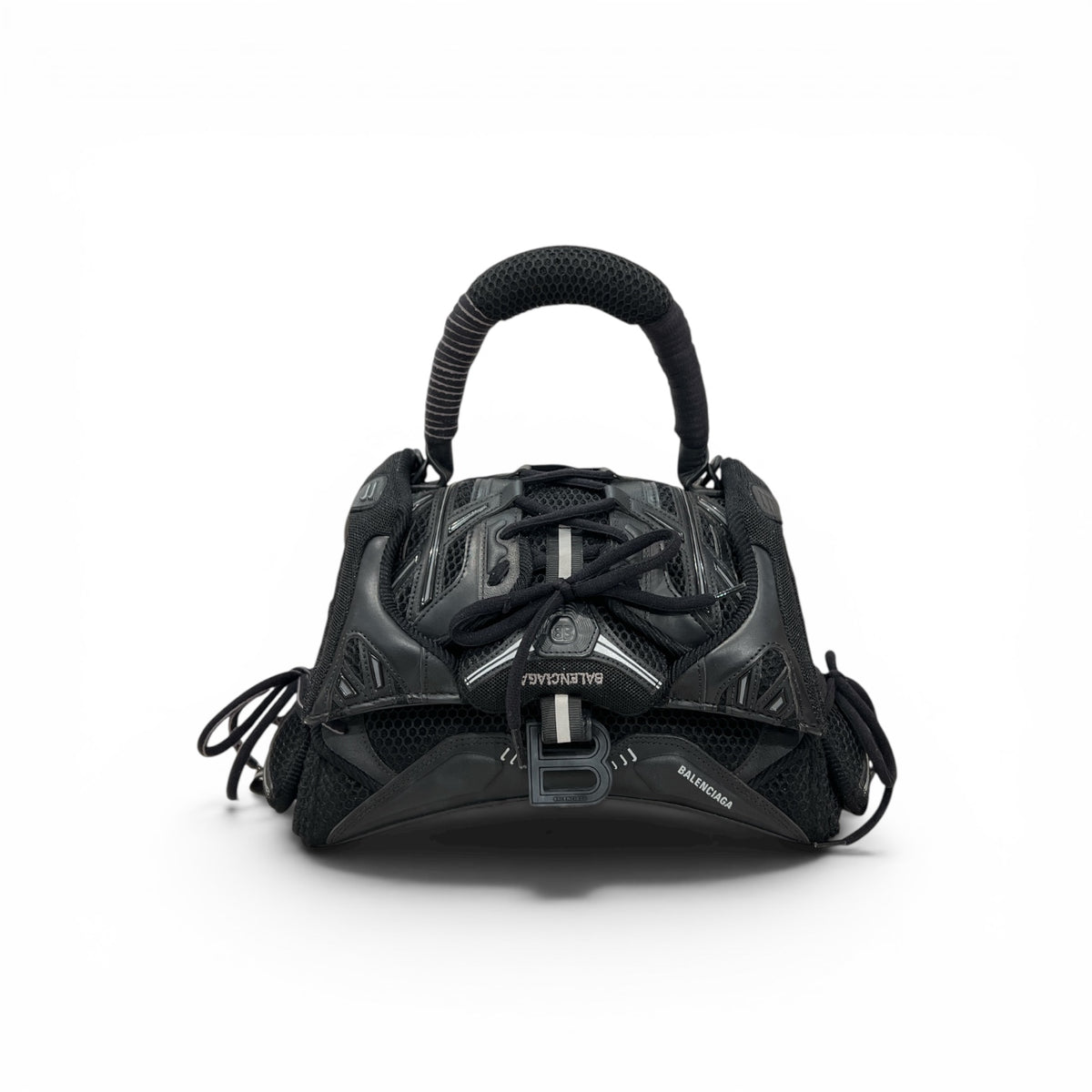 Balenciaga Small Sneakerhead Top Handle Black