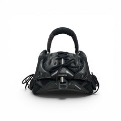 Balenciaga Small Sneakerhead Top Handle Black