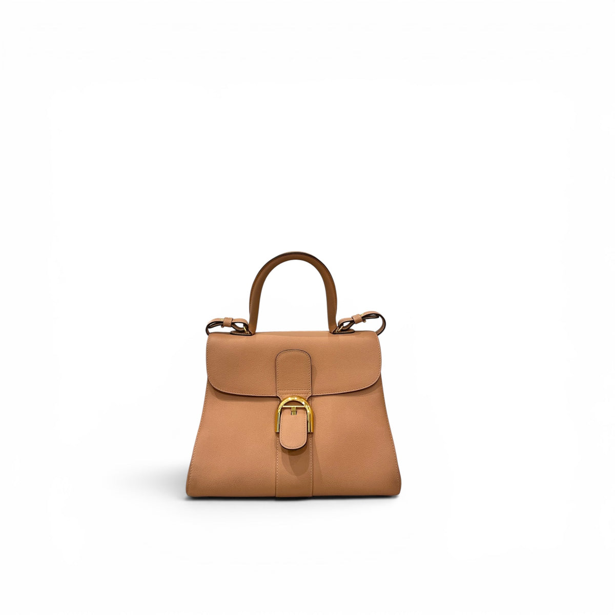 Delvaux Mini Brilliant Calfskin Beige LGHW