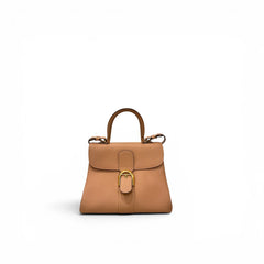 Delvaux Mini Brilliant Calfskin Beige LGHW