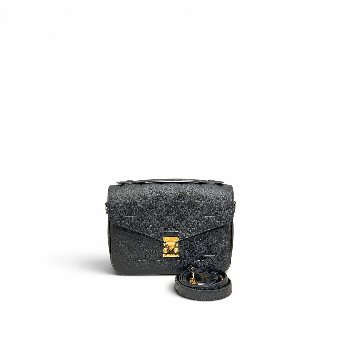 Louis Vuitton Metis Pochette Monogram Empreinte Black GHW