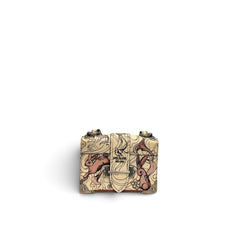 Prada Rabbit Print Cahier Crossbody Bag
