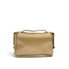 Bottega Veneta Intrecciato Studded Leather Messenger Bag