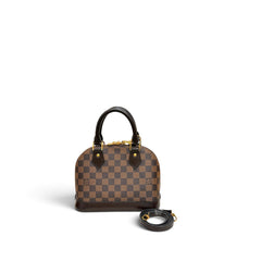 Louis Vuitton Alma BB Damier Ebene Canvas GHW