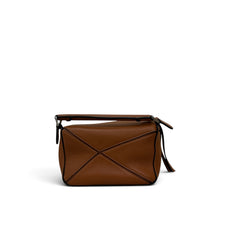 Loewe Mini Puzzle Edge Bag Soft Grained Calfskin Tan