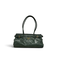 Prada Medium Bonnie Bag Calfskin Green