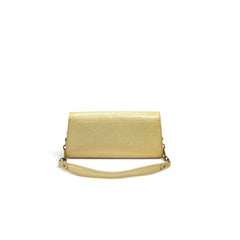 Louis Vuitton Sunset Boulevard Clutch Patent Cream